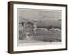 The Spanish-American War, in the Spanish Trenches at Manila, Midday-null-Framed Giclee Print