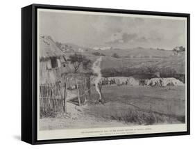 The Spanish-American War, in the Spanish Trenches at Manila, Midday-null-Framed Stretched Canvas