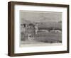 The Spanish-American War, in the Spanish Trenches at Manila, Midday-null-Framed Giclee Print