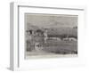 The Spanish-American War, in the Spanish Trenches at Manila, Midday-null-Framed Giclee Print