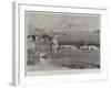 The Spanish-American War, in the Spanish Trenches at Manila, Midday-null-Framed Giclee Print