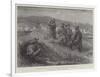 The Spanish-American War, Opening of the Battle of San Juan, Santiago De Cuba-Henry Charles Seppings Wright-Framed Giclee Print