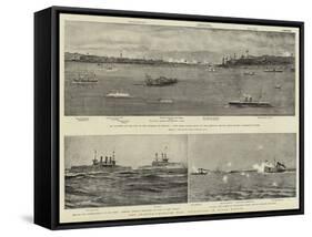 The Spanish-American War, Operations in Cuban Waters-null-Framed Stretched Canvas