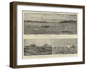 The Spanish-American War, Operations in Cuban Waters-null-Framed Giclee Print