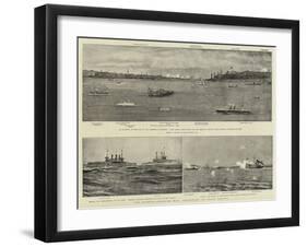 The Spanish-American War, Operations in Cuban Waters-null-Framed Giclee Print