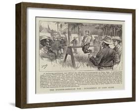 The Spanish-American War, Punishment at Camp Alger-null-Framed Giclee Print