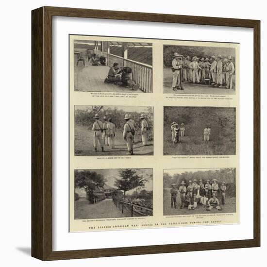 The Spanish-American War, Scenes in the Philippines During the Revolt-null-Framed Giclee Print