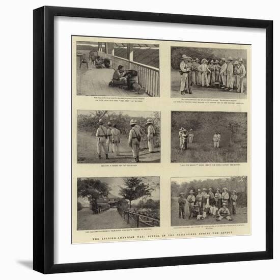 The Spanish-American War, Scenes in the Philippines During the Revolt-null-Framed Giclee Print