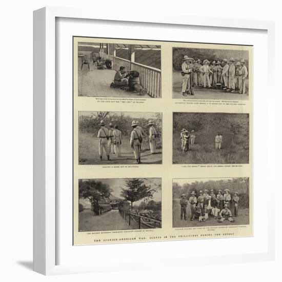 The Spanish-American War, Scenes in the Philippines During the Revolt-null-Framed Giclee Print