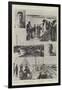 The Spanish-American War, the American Mobilisation at Tampa, Scenes of Camp Life-null-Framed Giclee Print