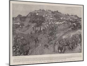The Spanish-American War the Americans Storming the Hill of San Juan-William Hatherell-Mounted Giclee Print