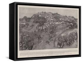 The Spanish-American War the Americans Storming the Hill of San Juan-William Hatherell-Framed Stretched Canvas