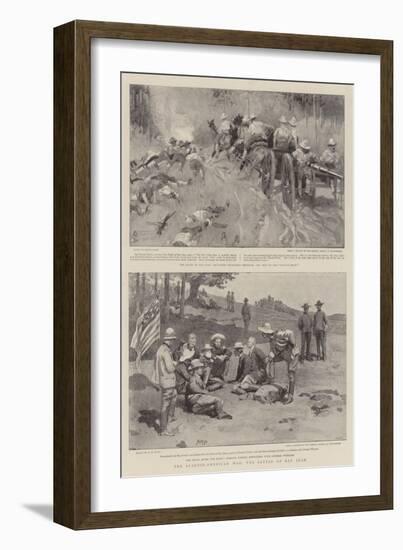 The Spanish-American War, the Battle of San Juan-Frank Craig-Framed Giclee Print