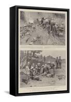 The Spanish-American War, the Battle of San Juan-Frank Craig-Framed Stretched Canvas