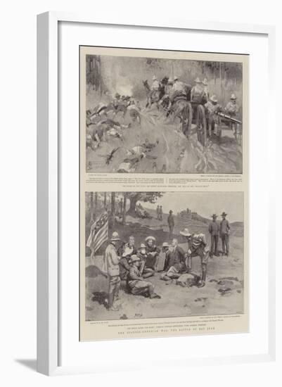 The Spanish-American War, the Battle of San Juan-Frank Craig-Framed Giclee Print