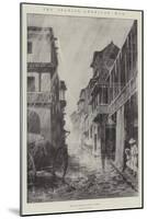 The Spanish-American War, the Rainy Season in Cuba, in Town-Paul Frenzeny-Mounted Giclee Print
