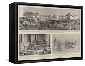 The Spanish-American War, the Siege of Santiago De Cuba-Charles Joseph Staniland-Framed Stretched Canvas