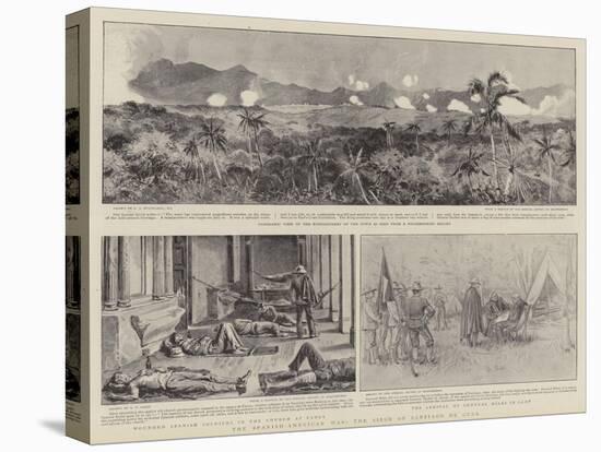 The Spanish-American War, the Siege of Santiago De Cuba-Charles Joseph Staniland-Stretched Canvas