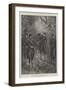 The Spanish-American War, Uncle Sam in Cuba in the Rainy Season, Through the Chaparral-Paul Frenzeny-Framed Giclee Print