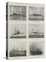 The Spanish-American War, United States War-Ships, and the Liner Paris-null-Stretched Canvas