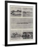 The Spanish-American War, Views of Key West, the American Naval Base Nearest to Cuba-Charles Auguste Loye-Framed Giclee Print