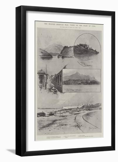 The Spanish-American War, Views on the Coast of Cuba-Joseph Holland Tringham-Framed Giclee Print