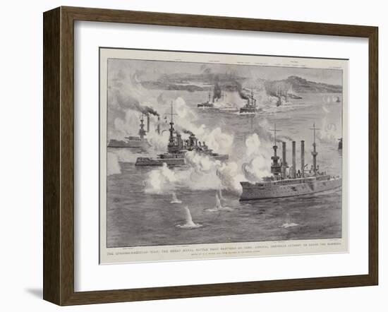 The Spanish-American War-William Lionel Wyllie-Framed Giclee Print