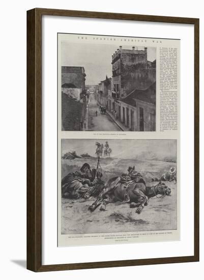 The Spanish-American War-Paul Frenzeny-Framed Giclee Print