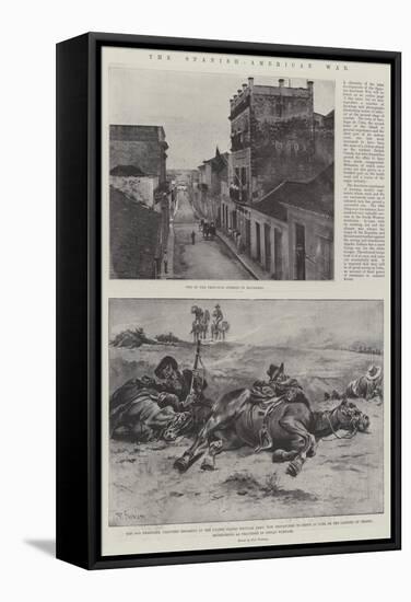 The Spanish-American War-Paul Frenzeny-Framed Stretched Canvas