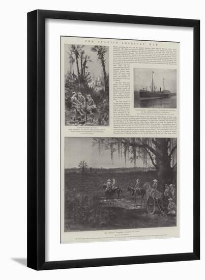 The Spanish-American War-Paul Frenzeny-Framed Giclee Print