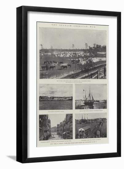 The Spanish-American War-null-Framed Giclee Print