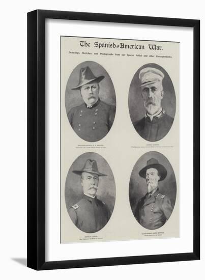The Spanish-American War-null-Framed Giclee Print