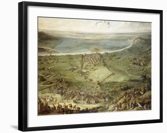 The Spanish and Imperial Troops Defeated by France and Savoy at Valenza Po-Peeter Snayers-Framed Giclee Print