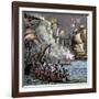 The Spanish Armada, 1588-null-Framed Giclee Print