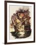 The Spanish Armada, 1588-Peter Jackson-Framed Giclee Print