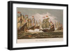 The Spanish Armada-null-Framed Giclee Print