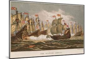 The Spanish Armada-null-Mounted Giclee Print