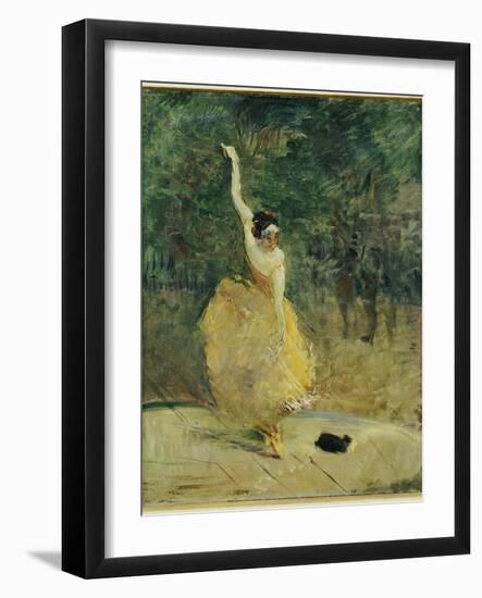 The Spanish Dancer, 1888-Henri de Toulouse-Lautrec-Framed Giclee Print