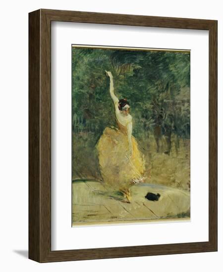 The Spanish Dancer, 1888-Henri de Toulouse-Lautrec-Framed Giclee Print