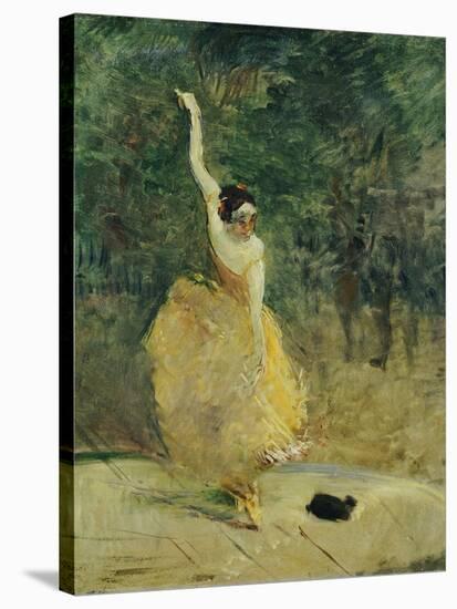 The Spanish Dancer, 1888-Henri de Toulouse-Lautrec-Stretched Canvas