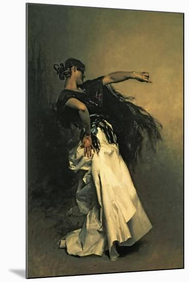 The Spanish Dancer, Study for "El Jaleo," 1882-John Singer Sargent-Mounted Premium Giclee Print