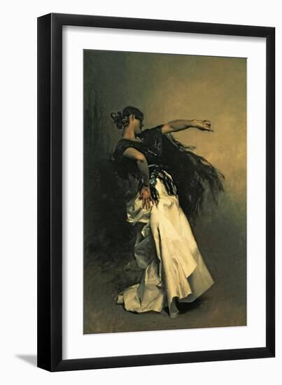 The Spanish Dancer, Study for "El Jaleo," 1882-John Singer Sargent-Framed Premium Giclee Print