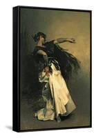 The Spanish Dancer, Study for "El Jaleo," 1882-John Singer Sargent-Framed Stretched Canvas