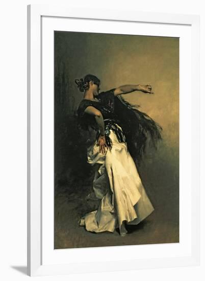 The Spanish Dancer, Study for "El Jaleo," 1882-John Singer Sargent-Framed Giclee Print