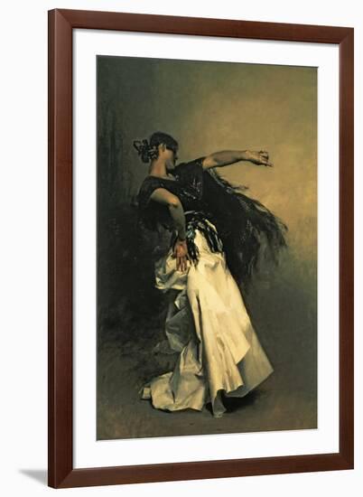 The Spanish Dancer, Study for "El Jaleo," 1882-John Singer Sargent-Framed Giclee Print