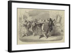 The Spanish Dancers at the Haymarket Theatre-null-Framed Giclee Print