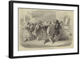 The Spanish Dancers at the Haymarket Theatre-null-Framed Giclee Print