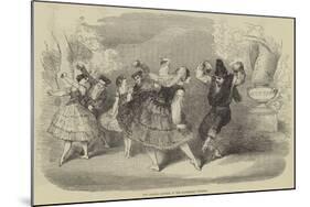 The Spanish Dancers at the Haymarket Theatre-null-Mounted Giclee Print