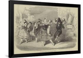 The Spanish Dancers at the Haymarket Theatre-null-Framed Giclee Print