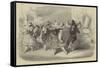 The Spanish Dancers at the Haymarket Theatre-null-Framed Stretched Canvas